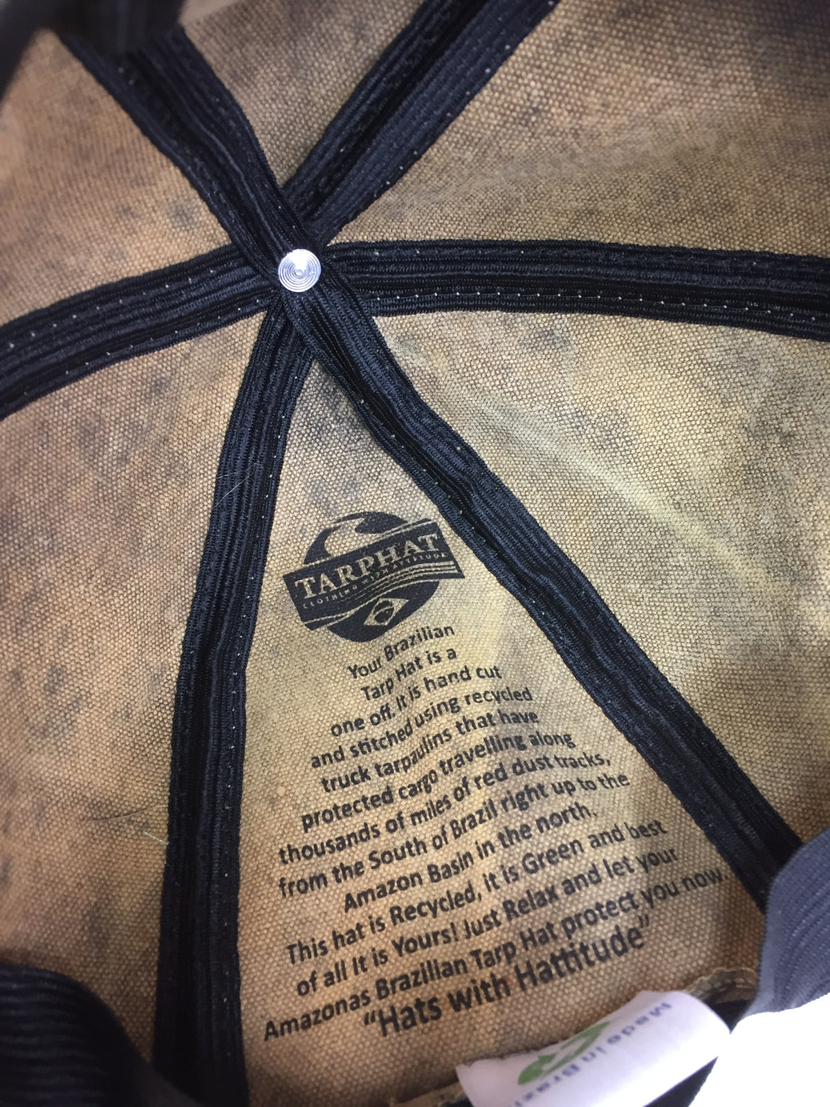 Brazilian Tarp Baseball Cap -Original