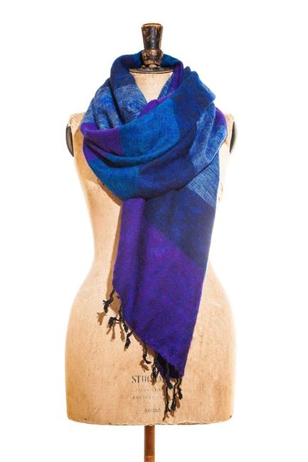 Big Blue Scarf