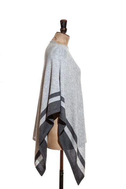 Grey Poncho
