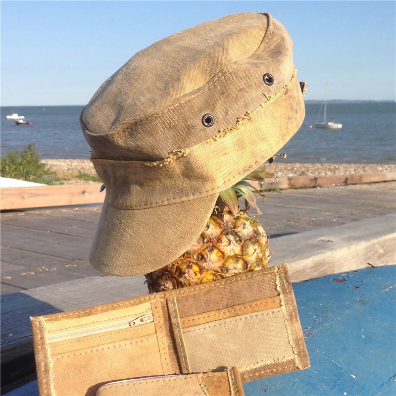 Castro Military recycled Tarp Cap