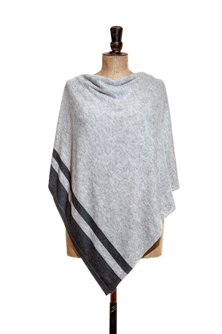 Grey Poncho