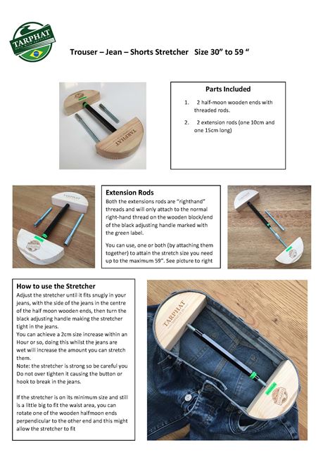 Jean/Trouser/Shorts Stretcher