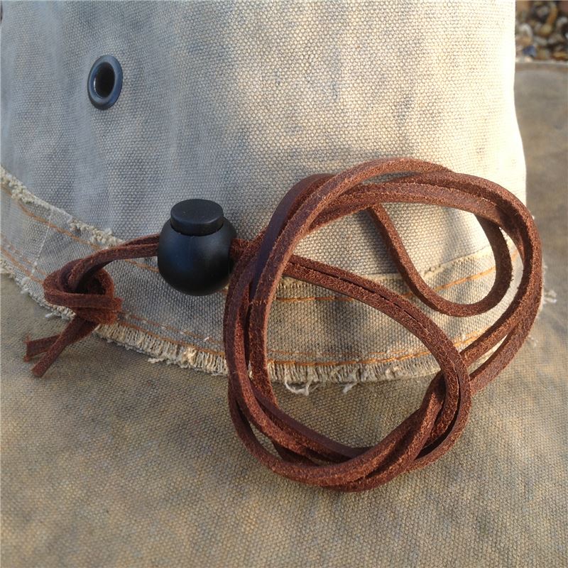 Hat Wind Strap made from supple leather
