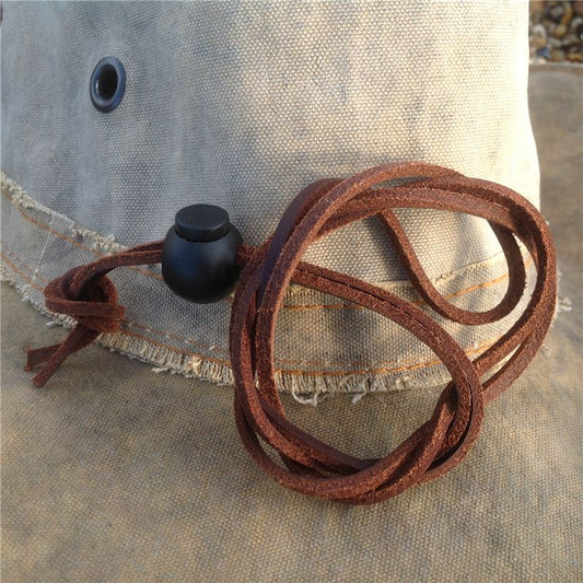 Hat Wind Strap made from supple leather